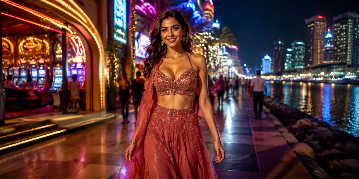 Bengaluru’s MG Road nightlife with casino entertainment and cricket discussions