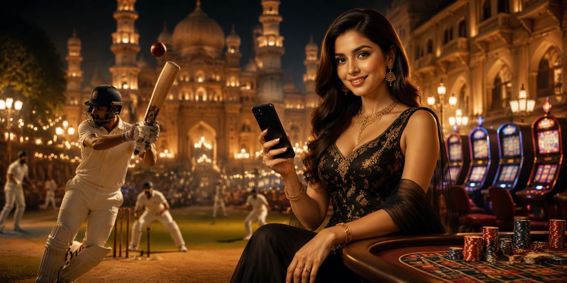 Fans enjoying cricket betting in Lucknow old city